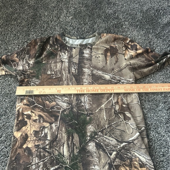 RedHead Shirt Mens Medium Brown Camo Long Sleeve Hunting Outdoor Performance - Picture 8 of 14